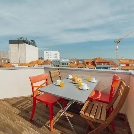Apartamento Rooftop Panoramic Batalha- Porto