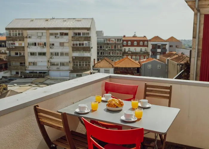 דירה Rooftop Panoramic Batalha- פורטו